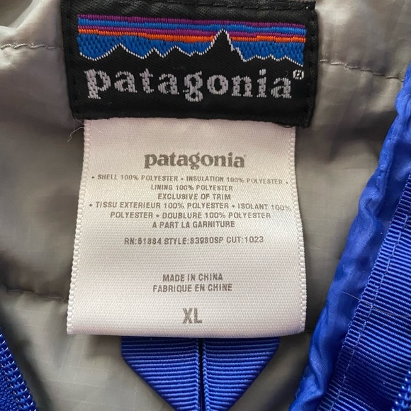 Patagonia Vintage Blue 1/2 Zip Pullover Jacket Men’s XL - Picture 11 of 15